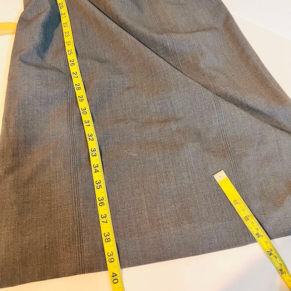 Calvin Klein Sleeveless Sheath Dress Size 6 Dark Gray - Picture 5 of 6